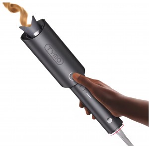 Ondulator automat TYMO CURLPRO, rotire automată, 25 mm, 3 trepte de temperatură, 160-210°C, pentru bucle definite și beach waves, livrare 7-9 zile