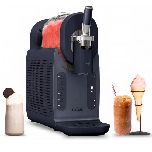 Aparat pentru granita, înghețată și deserturi reci Tefal Freezi IG8024E0, 16 programe, funcție Soft Ice, capacitate mare, termen livrare 7-8 zile
