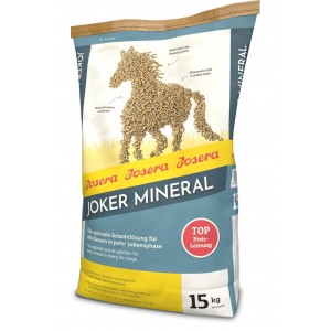 Supliment mineral pentru cai Josera Joker Mineral, 15 kg, hrană complementară premium pentru toate rasele de cai, livrare 7-8 zile