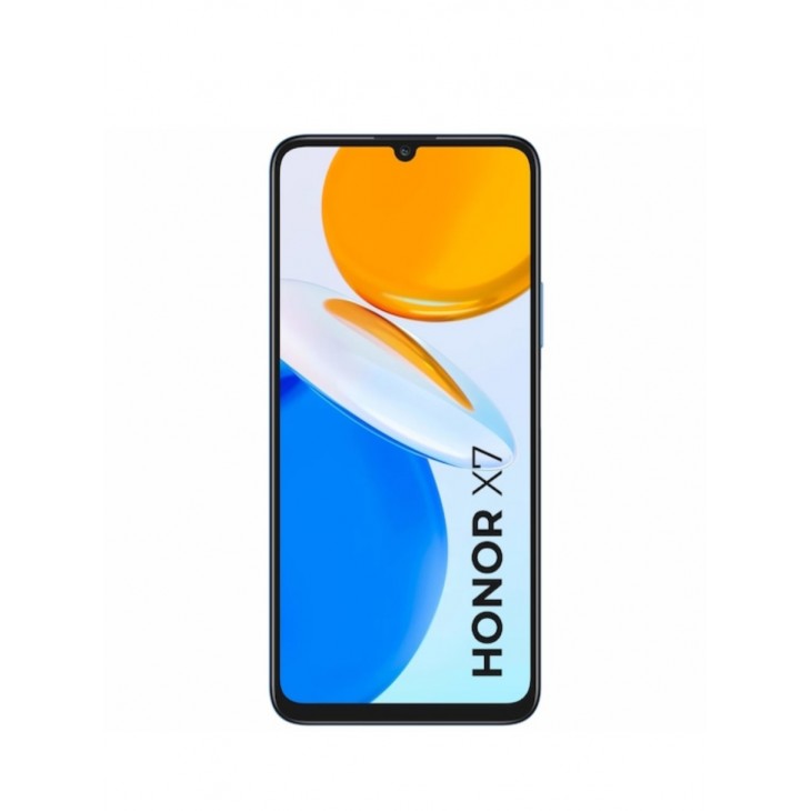Telefon mobil HONOR X7, Dual SIM, 4G, 6 GB RAM, 128 GB, ecran 6,74" 90 Hz, baterie 5000 mAh, Albastru Ocean
