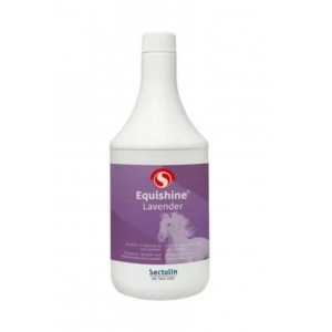 Spray pentru luciu si descurcarea parului la cai,  Sectolin Equishine Lavender, 1 L, cu lavanda, pentru coama, coada si blana calului, livrare 7-8 zile