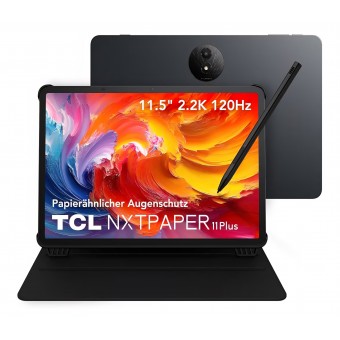 Tableta TCL NXTAPER 11 Plus, 11.5", 2.2K NXTAPER 4.0, 8GB RAM + 8GB RAM extinsa, 256GB, Android 15, T-Pen si husa inclusa, livrare 7-9 zile