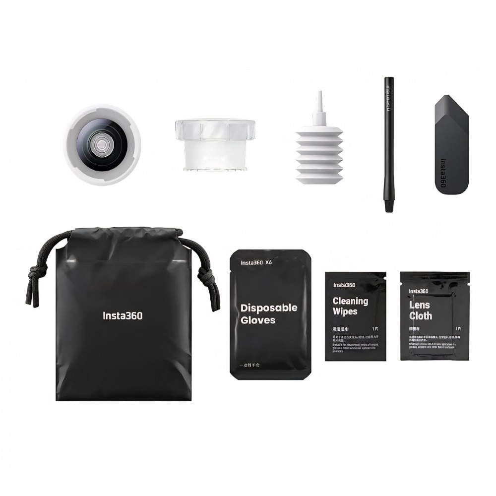 Set lentila de schimb Insta360 X6, obiectiv individual, accesoriu original pentru camera 360, livrare 7-8 zile