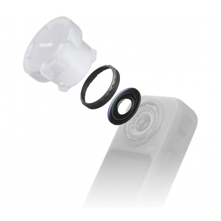 Set lentila de schimb Insta360 X6, obiectiv individual, accesoriu original pentru camera 360, livrare 7-8 zile