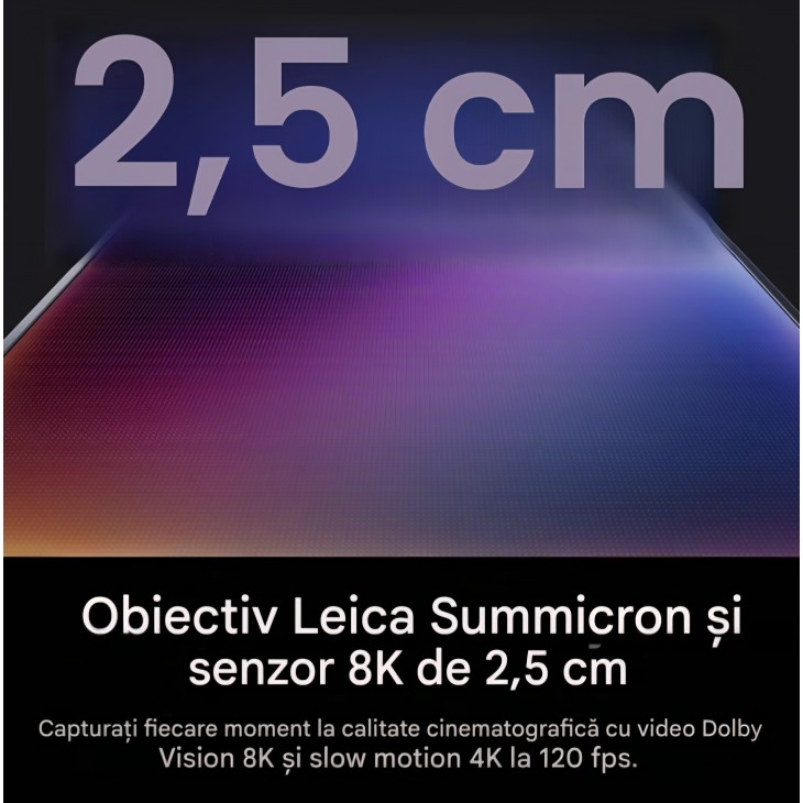 Camera vlogging Insta360 Luna Ultra, 8K, doua lentile Leica, zoom 12x, senzor 1", ecran tactil detasabil 2", gimbal, cip AI triplu, midnight black,  livrare 7-8 zile
