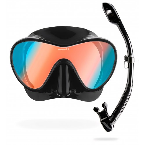 Masca snorkeling si scufundari Cressi F1, lentila din sticla securizata colorata, silicon 100%, catarame reglabile, adulti, livrare 7-9 zile Masca snorkeling si scufundari Cressi F1, lentila din sticla securizata colorata, silicon 100%, catarame reglabile, adulti, livrare 7-9 zile