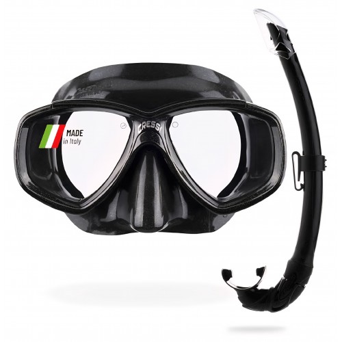Set snorkeling Cressi Perla, masca si snorkel, unisex adulti, silicon, lentila panoramica, marime universala, livrare 7-9 zile Set snorkeling Cressi Perla, masca si snorkel, unisex adulti, silicon, lentila panoramica, marime universala, livrare 7-9 zile