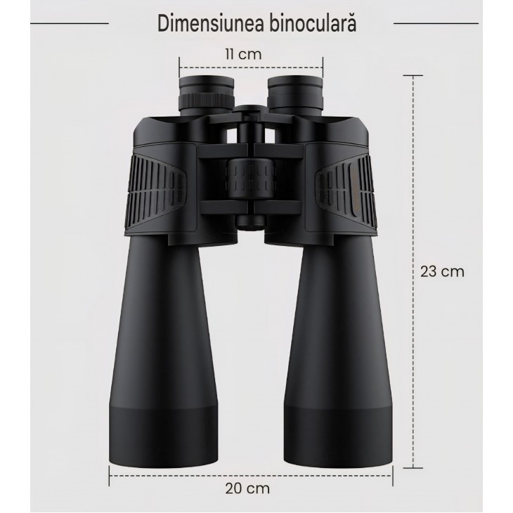 Binoclu profesional, Aurosports 20x70 HD, lentile FMC, obiectiv 70 mm, performanta imbunatatita in lumina redusa, pentru observarea pasarilor, croaziere si vanatoare, livrare 7-9 zlle