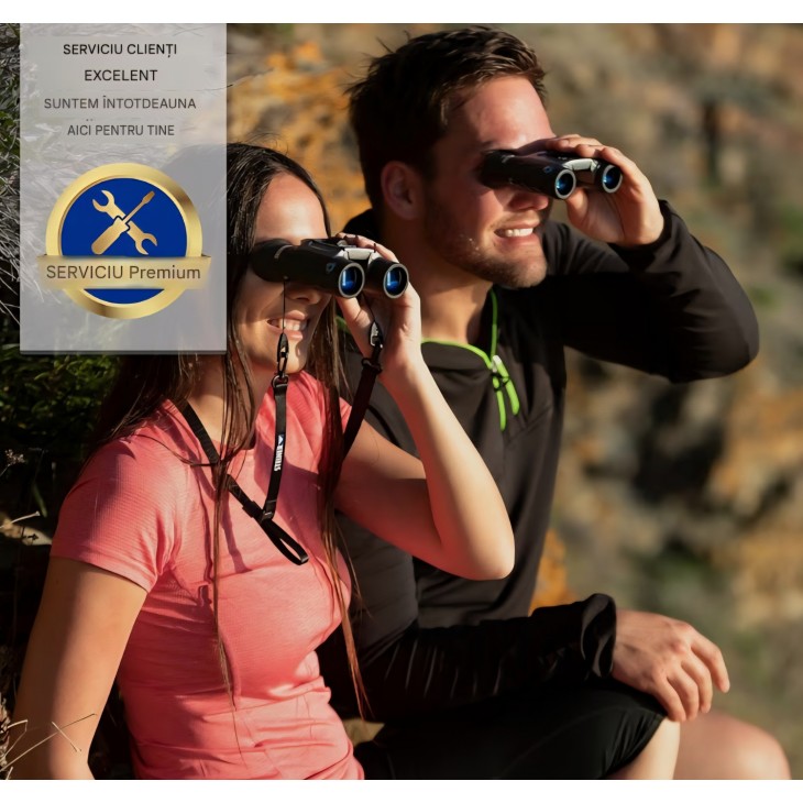 Binoclu Steiner BluHorizons 10x26, Tehnologie Unica a Lentilelor, Protectie pentru Ochi, Compact si Usor, pentru Calatorii, Activitati Outdoor si Sport, livrare 7-9 zlle