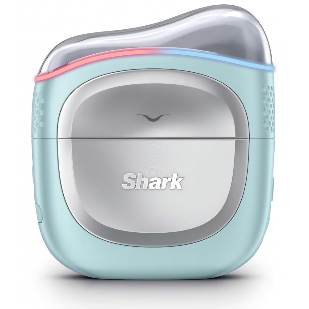 Dispozitiv Masaj Facial Shark DePuffi FH220EUTL, Terapie Contrast Cald si Rece, 6 Niveluri Temperatura, Gua Sha, InstaChill si InstaHeat, pentru Conturarea si Revitalizarea Pielii, Turcoaz, livrare 7-9 zile
