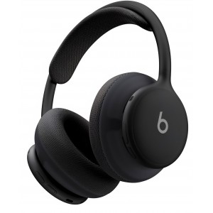 Casti wireless Over-Ear, Beats 360, Noise Cancelling, rezistente la apa si transpiratie, perne interschimbabile, Negru