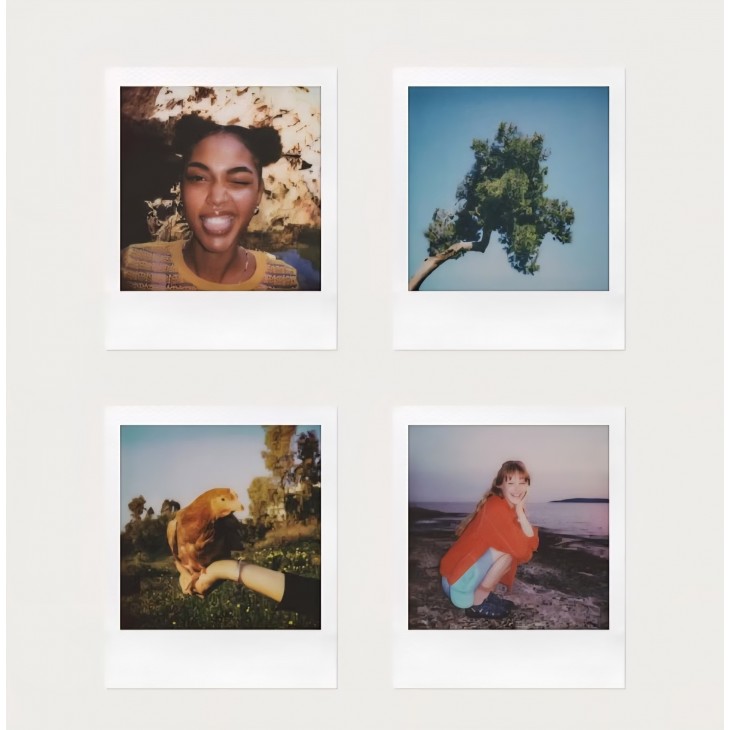 Aparat foto instant, Polaroid Go Gen 3, format compact, film color inclus pentru 16 fotografii, White