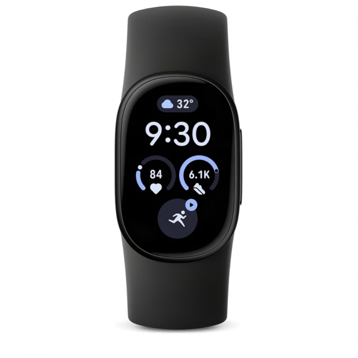 Bratara fitness, Google Fitbit Edge, monitorizare sanatate si activitate, analiza somnului, ecran elegant, incarcare rapida, compatibila Android si iOS, Matte Black