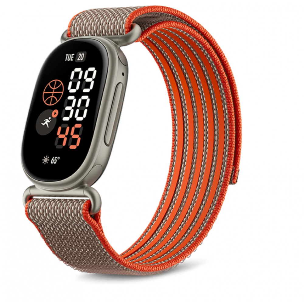 Bratara fitness, Fitbit Edge by Google Stephen Curry Special Edition, ecran AMOLED de 1,34 inch, GPS integrat, monitorizare sanatate si somn, incarcare rapida, Satin Pyrite/Rye