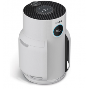 Purificator de aer, Shark NeverChange HP150EU, camere de pana la 60 m², filtru HEPA durtaa 5 ani, retine 99,97% din alergeni, mod automat, functionare silentioasa, indicator LED