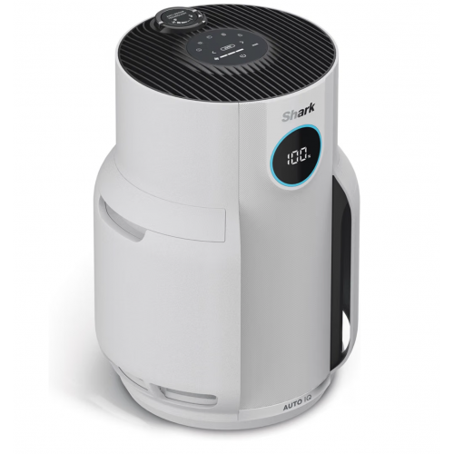 Purificator de aer, Shark NeverChange HP150EU, camere de pana la 60 m², filtru HEPA durtaa 5 ani, retine 99,97% din alergeni, mod automat, functionare silentioasa, indicator LED