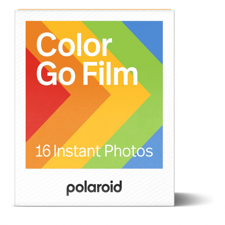 Film foto instant, Polaroid Go Color Film, 16 fotografii, format compact, fotografii color cu rama alba