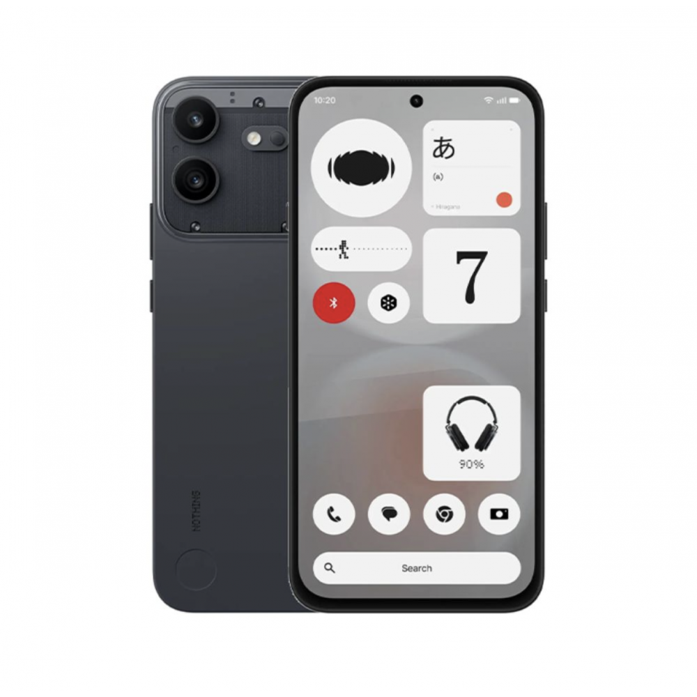Telefon mobil Nothing Phone (4b), Dual SIM, 5G, 8GB RAM, 128GB, Negru