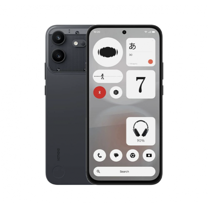 Telefon mobil Nothing Phone (4b), Dual SIM, 5G, 8GB RAM, 128GB, Negru