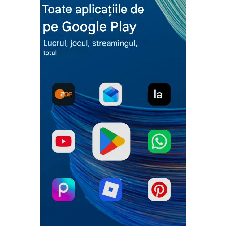 Tableta, Amazon Alexa Tablet 11, 8 GB RAM, 64 GB, ecran 11 inch 2.5K 90 Hz, procesor Octa-Core, Google Play, Alexa+, Dolby Atmos, Wi-Fi 6, Graphite