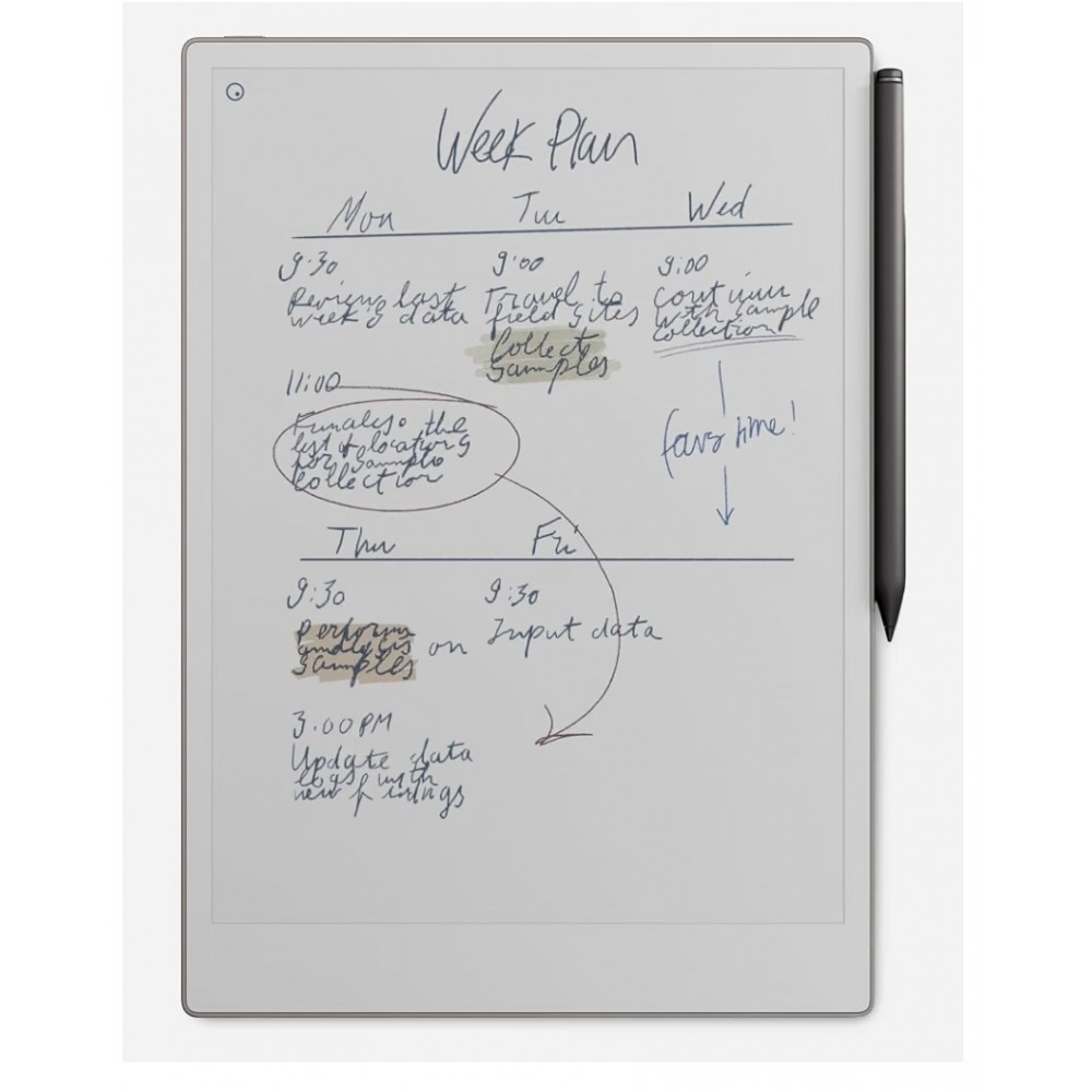 Tableta Digitala reMarkable Paper Pro 11.8", Ecran Color E Ink, Lumina de Citire, Marker Plus, Notebook Digital pentru Scris, Citit si Organizare, livrare 7-9 zile