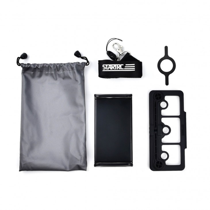 Suport marca STARTRC pentru atasare telefon sau tableta la telecomanda dronei DJI Mini 2 / DJI Air 2 / DJI Air 2S / Mini, diagonal 4-12 inch