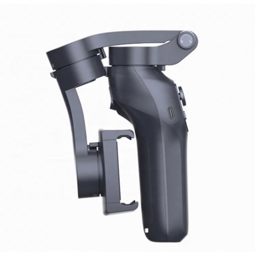 Sistem de stabilizare pe 3 axe tip gimbal, pliabil, model L7B pentru iPhone, Samsung, Huawei, Xiaomi, Gopro cu Face Tracking