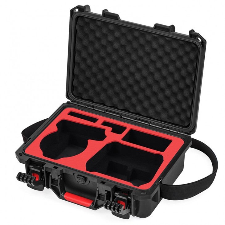 Valiza STARTRC transport drona DJI Flip si accesorii, material ABS, rezistenta la apa
