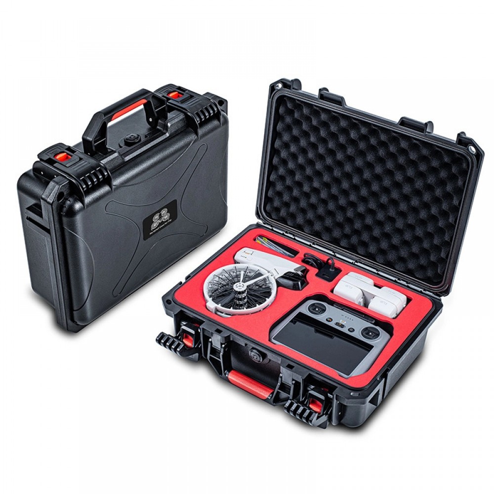 Valiza STARTRC transport drona DJI Flip si accesorii, material ABS, rezistenta la apa