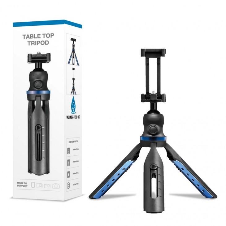 Mini trepied extensibil Apexel pentru camera DSLR, telefon mobil si camera video sport GoPro Hero 13,12,11,10,9,8,7,6,5