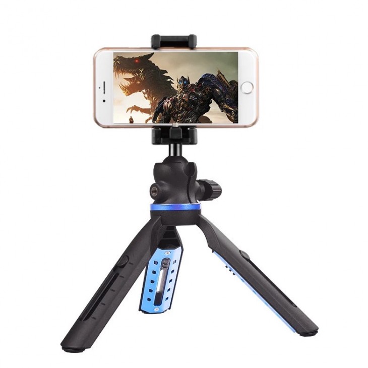 Mini trepied extensibil Apexel pentru camera DSLR, telefon mobil si camera video sport GoPro Hero 13,12,11,10,9,8,7,6,5