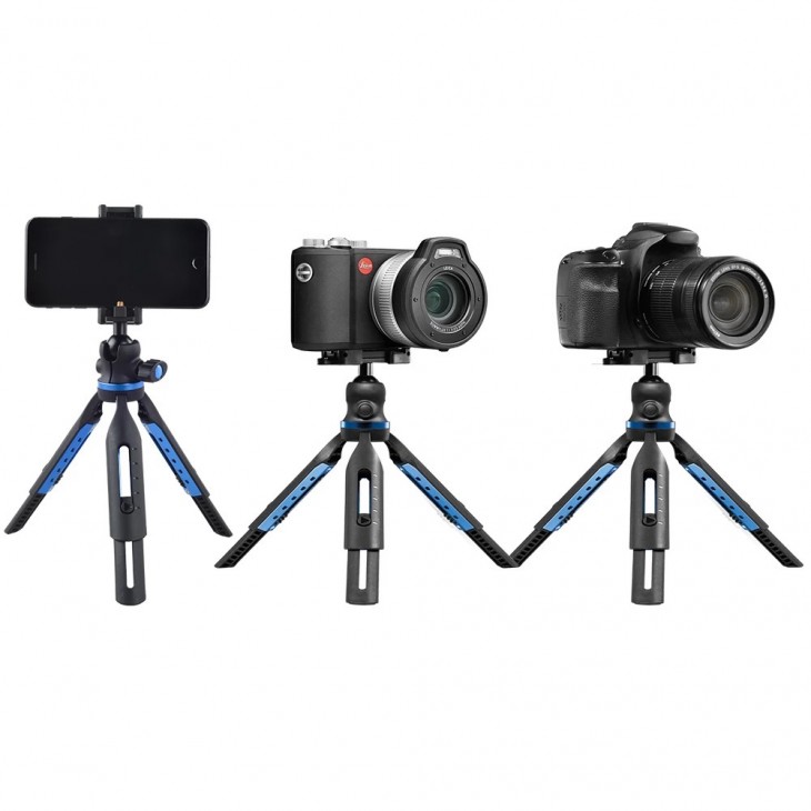 Mini trepied extensibil Apexel pentru camera DSLR, telefon mobil si camera video sport GoPro Hero 13,12,11,10,9,8,7,6,5