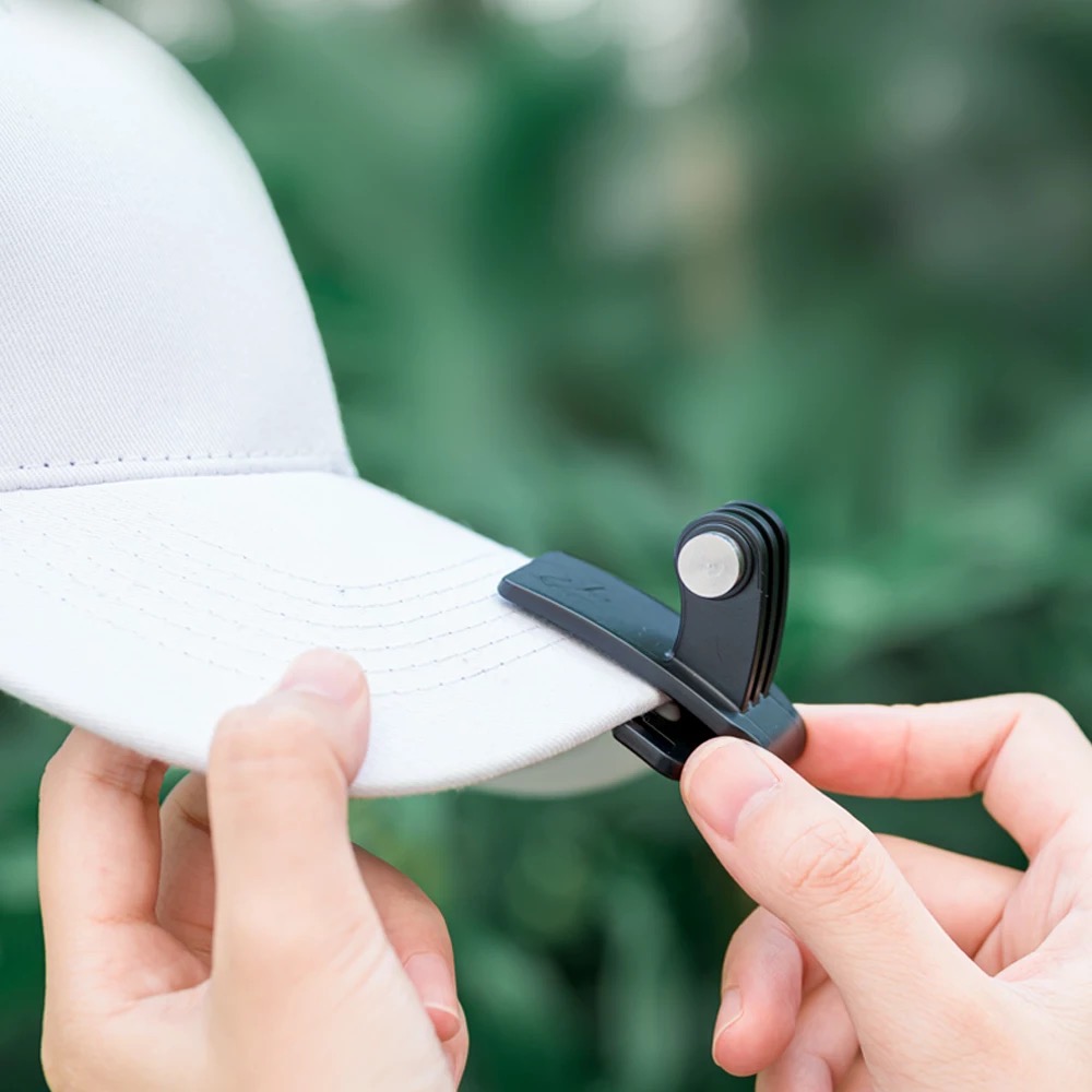Sistem prindere Surewo pentru atasare camera GoPro Hero la sapca, negru