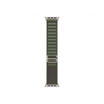 Curea THD Alpine Loop, compatibila Apple Watch Ultra2 49 mm, Apple Watch 45 mm seria 9, Apple Watch SE 44 mm, marime universala, culoarea verde