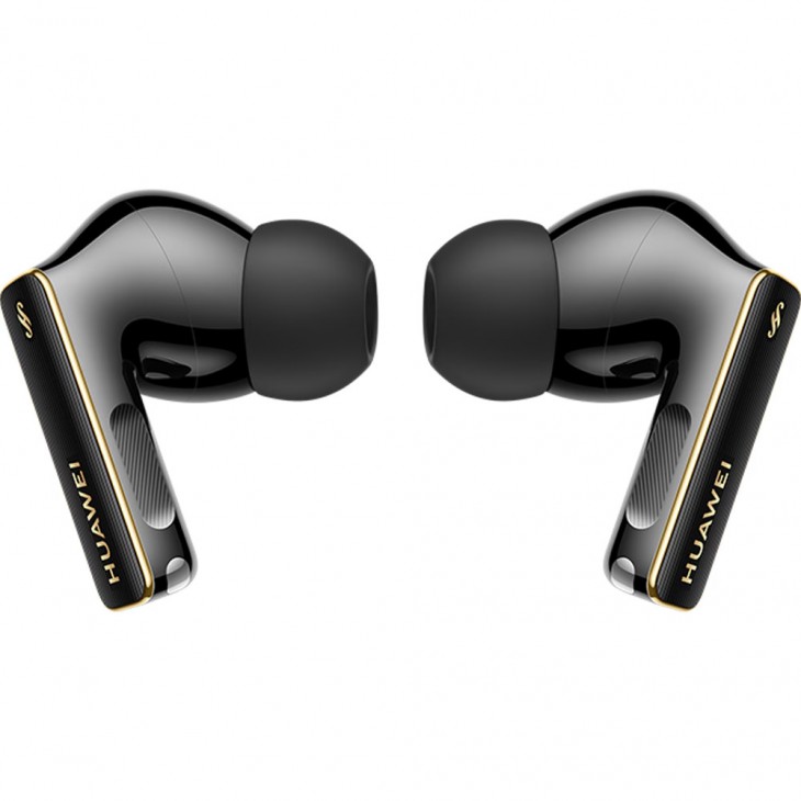 Casti HUAWEI FreeBuds Pro 4, True Wireless Bluetooth, In-Ear, Microfon, Noise Cancelling, Carcasa incarcare wireless, Negru