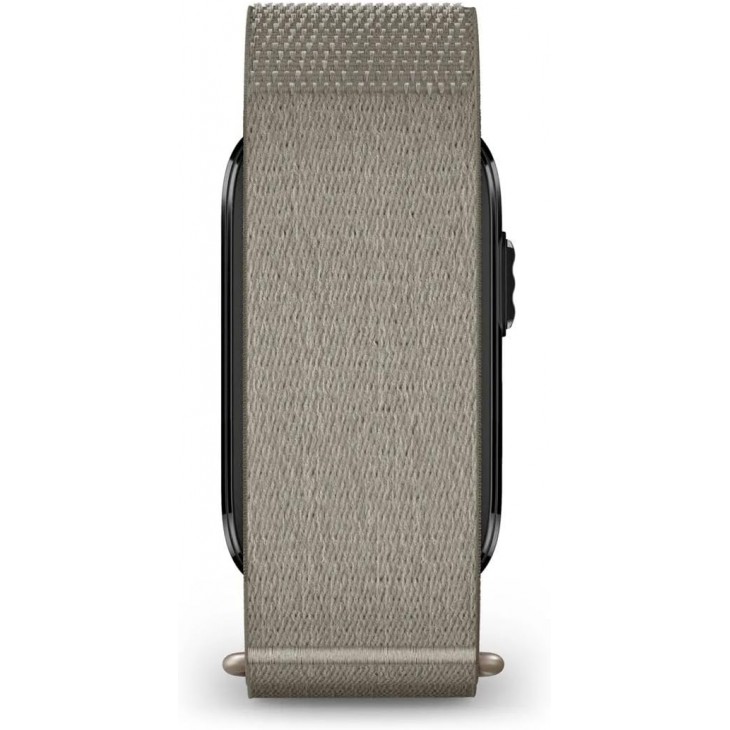 Bratara inteligenta Garmin CIRQA, tracker de sanatate si fitness fara ecran, Android /iOS,Black,L-XL, Gri, circumferinta mainii 145-200 mm