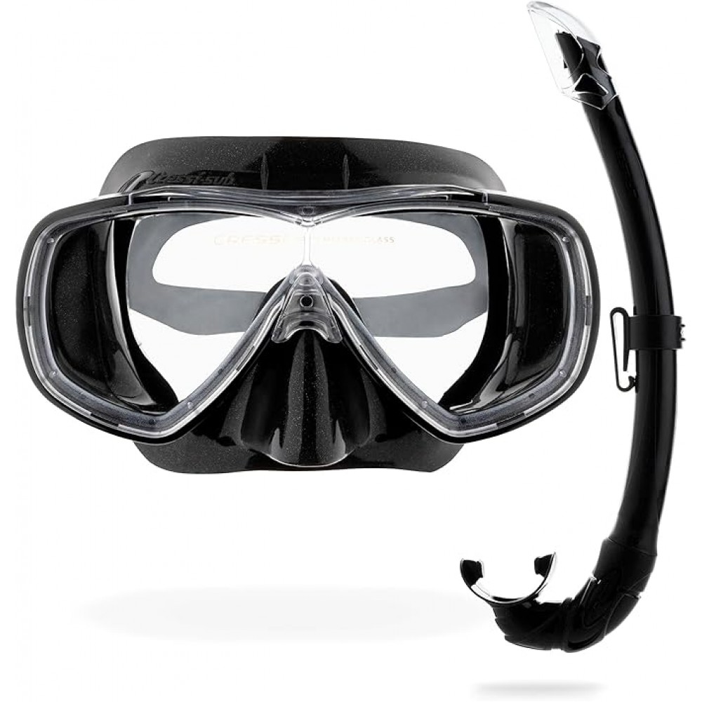 Set snorkeling Cressi Onda & Mexico, masca si snorkel, silicon, adulti, lentila transparenta, livrare 7-9 zile