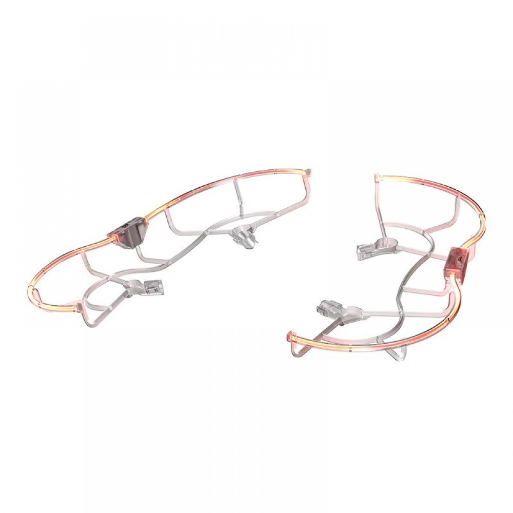 Sistem de protectie elice, STARTRC, lumina LED multicolora, compatibil cu drona DJI Mini 3 Pro, ultrausor