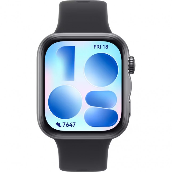 Ceas inteligent HUAWEI Watch Fit 5, GPS, Android/iOS, Negru
