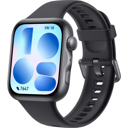 Ceas inteligent HUAWEI Watch Fit 5, GPS, Android/iOS, Negru
