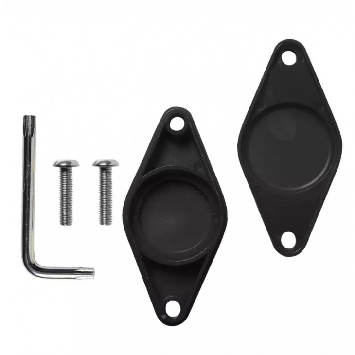 Suport tracker Airtag, THD, atasabil la bicicleta, negru