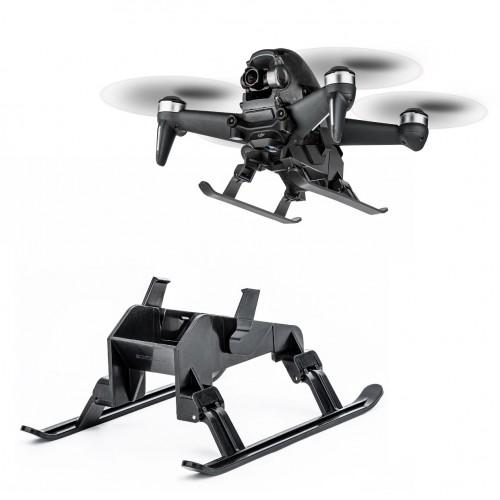 Tren de aterizare pliabil marca STARTRC compatibil cu drona DJI FPV pentru protectie
