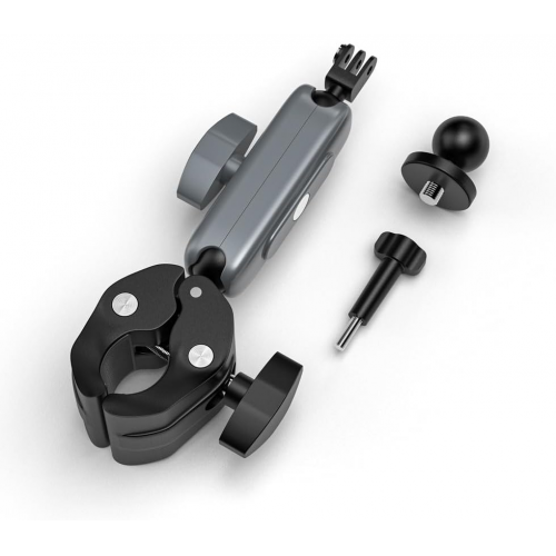 Suport bicicleta tip clema pentru camere sport si smartphone, Surewo, rotire 360, Adaptor 1/4 inch Suport bicicleta tip clema pentru camere sport si smartphone, Surewo, rotire 360, Adaptor 1/4 inch