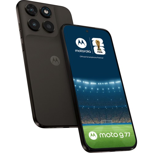 Telefon MOTOROLA G77, 256GB, 8GB RAM, Dual SIM, Black Olive