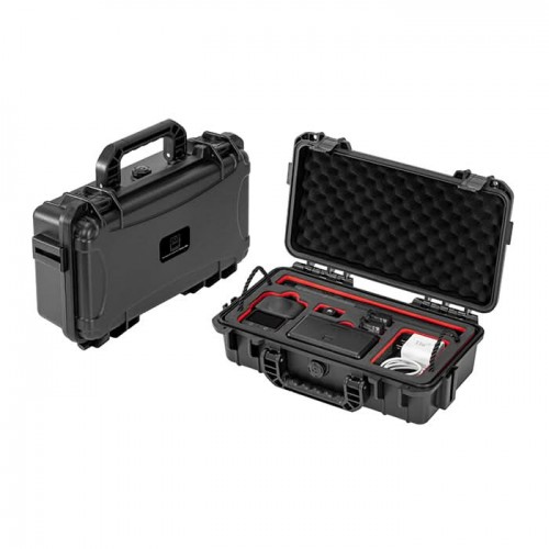 Valiza rigida, STARTRC O32, transport drona DJI Osmo 360 si accesorii, material ABS, rezistenta la apa, praf, socuri, culoarea negru