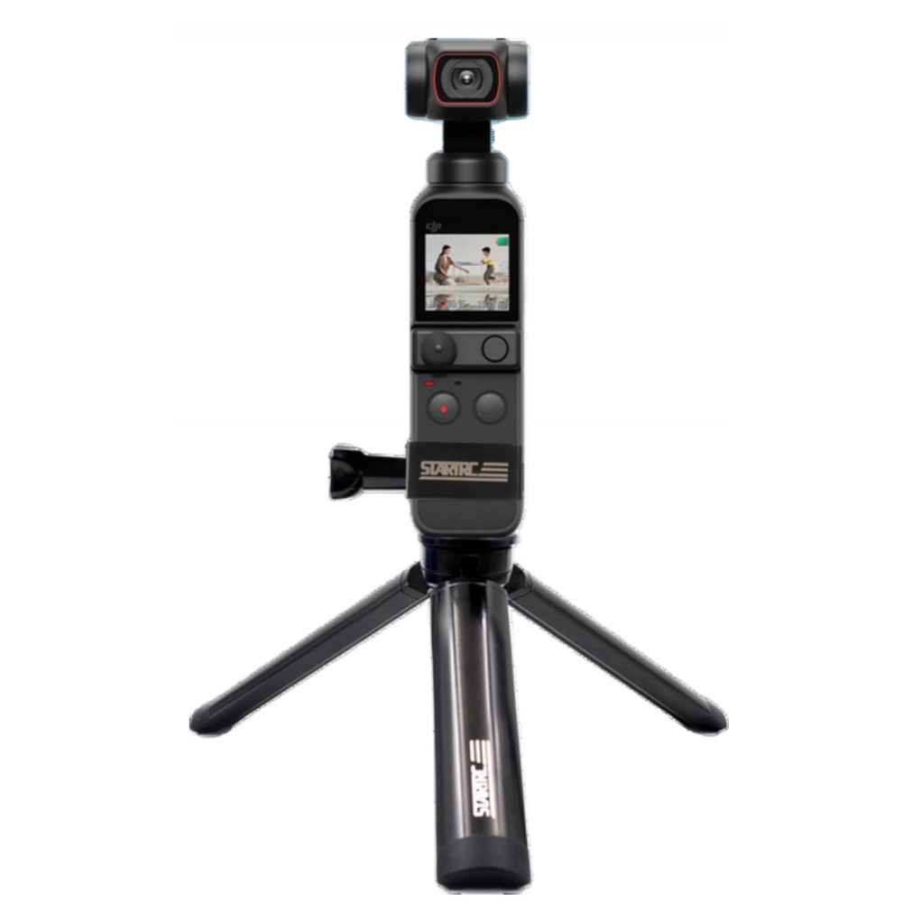 Stabilizator si Mini Trepied, STARTRC, compatibil Osmo Pocket 2, Pocket 3, inel prindere, surub 1/4