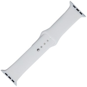 Curea silicon marca THD pentru Apple Watch 45 mm seria 7 si seria 8, marimea M/L, culoarea alba