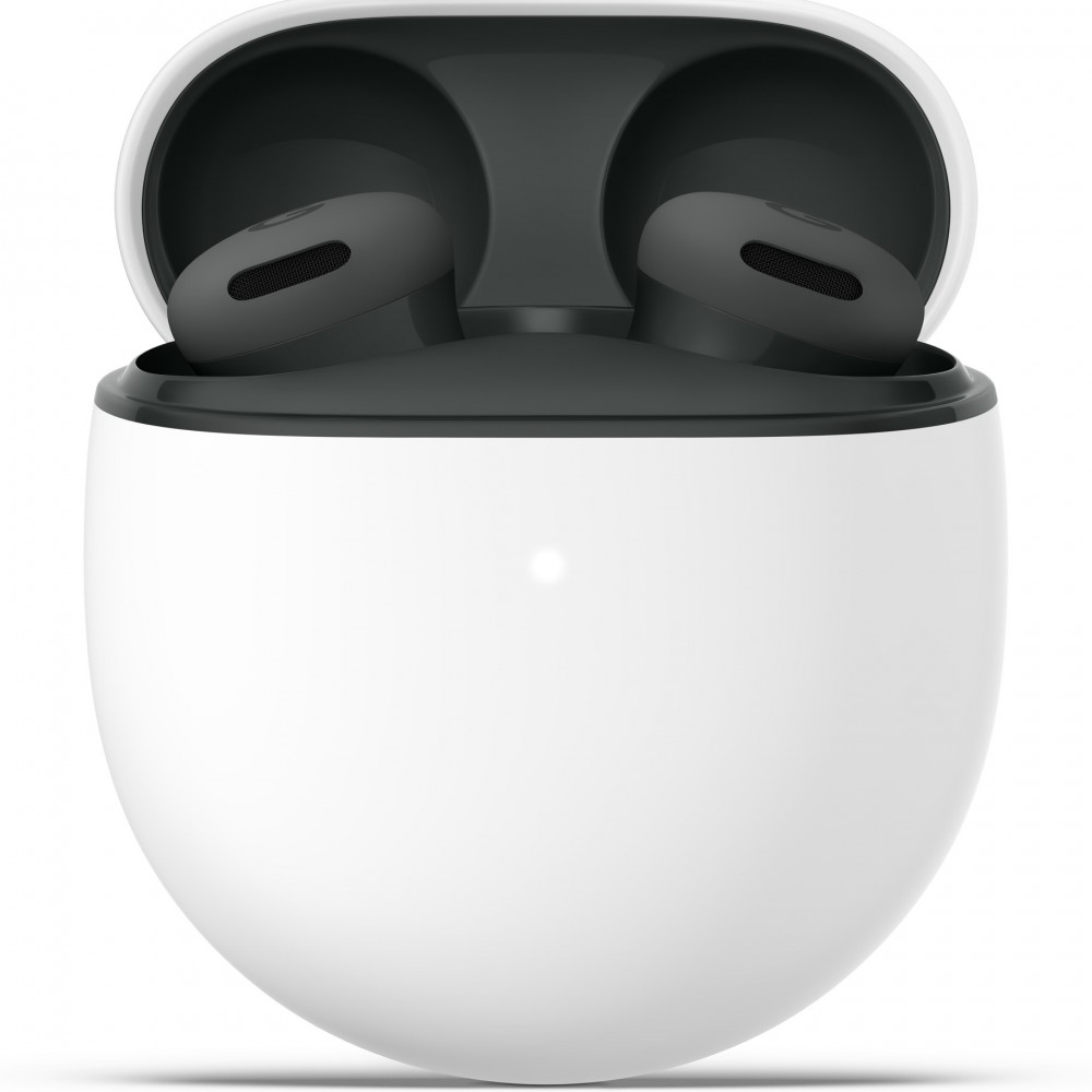 Casti wireless, Google Pixel Buds 2a, autonomie 7 ore, Bluetooth 5.4, Negru