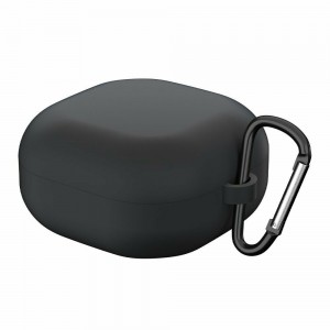 Husa pentru protectia castilor Samsung Galaxy Buds Pro, culoarea negru, cu carlig de prindere