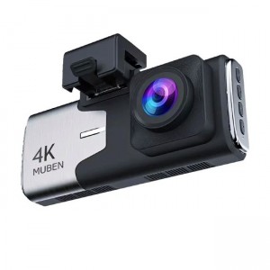 Camera auto THD OBDPEAK A800, rezolutie 4K, senzor Sony IMX415, Night Vision, modul camera spate 1080p, GPS track, Wi-Fi, monitorizare 24 ore, display 4 inch